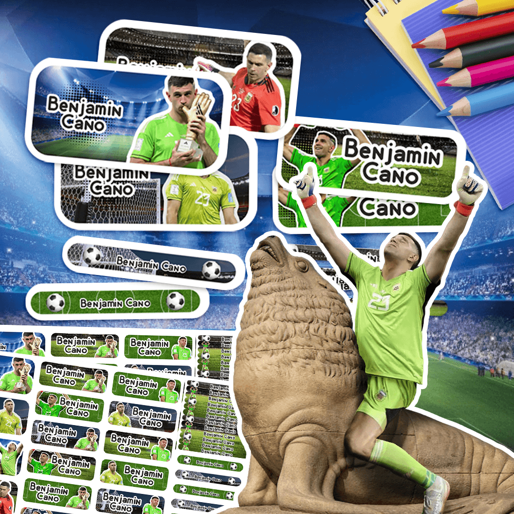 Etiquetas Escolares para Imprimir | El Dibu (Archivo Digital PDF)