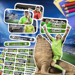 As etiquetas personalizadas do Dibu