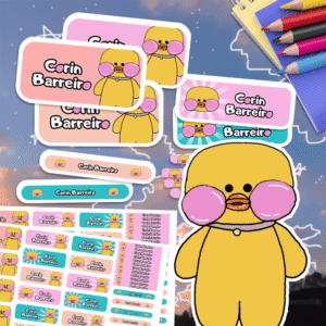 Patito de Papel - Etiquetas Personalizadas