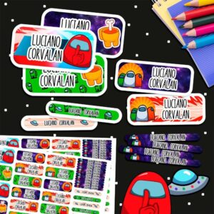 Among Us - Etiquetas Personalizadas