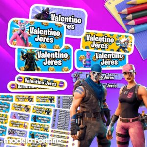 Fortnite - Etiquetas Personalizadas