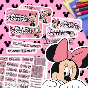 Minnie - Etiquetas Personalizadas