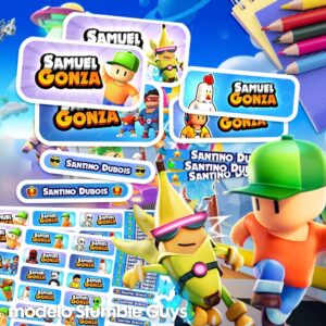 Stumble Guys - Etiquetas Personalizadas