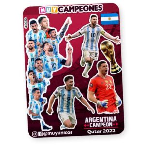 Campeones – Planchas de Stickers