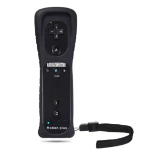 Wiimote Black Nintendo Wii 2 em 1