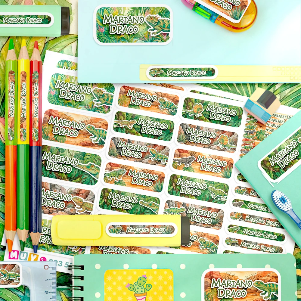 Lagartos - Etiquetas Personalizadas - Imagen 2